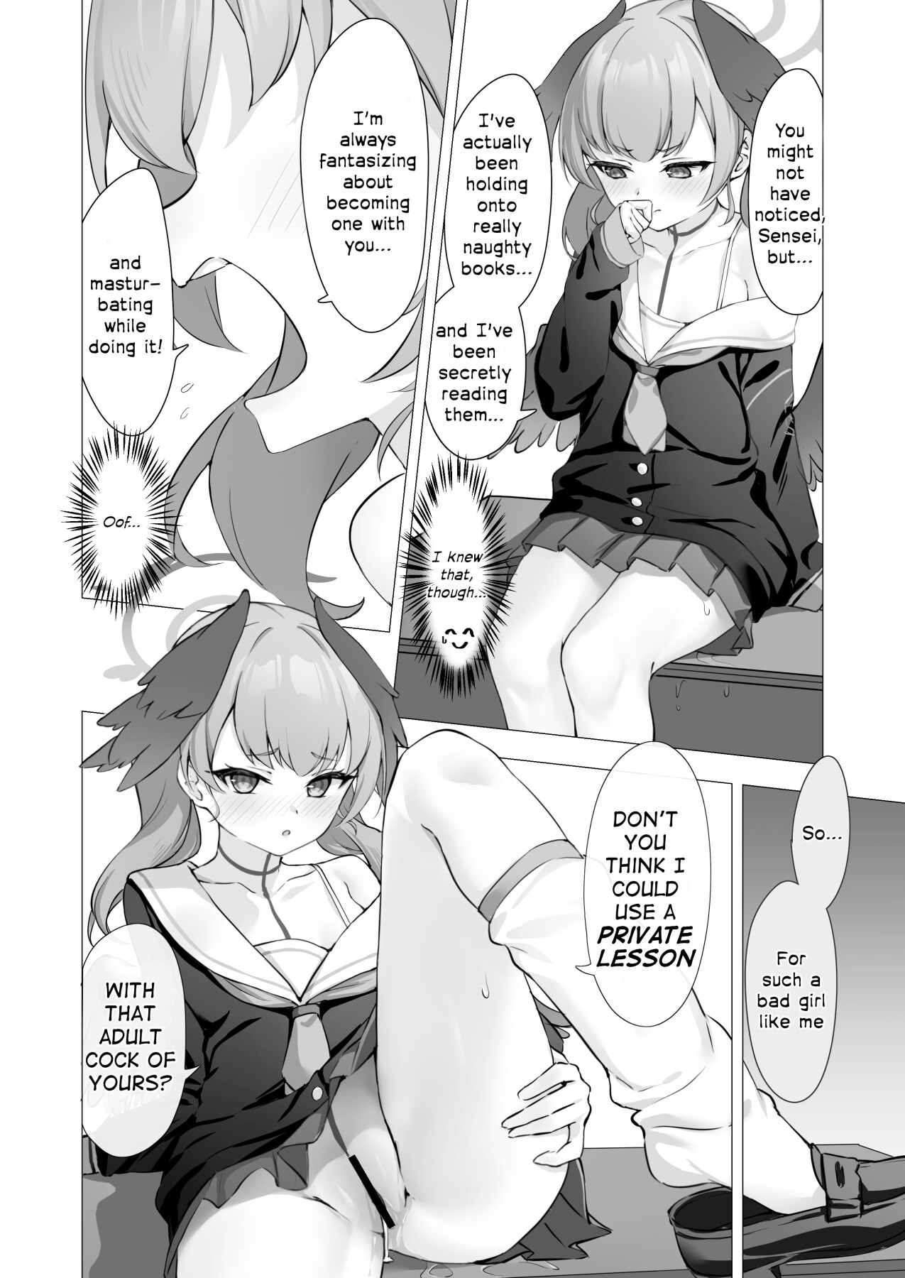 Hentai Manga Comic-Koharu's Private Lesson-Read-17